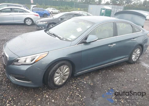 2016 Hyundai Sonata Hybrid Se из США, поврежденный, VIN KMHE24L11GA041670